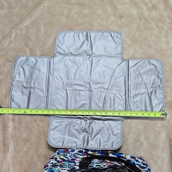 Kate Spade Signature Spade Quilted Bon Shopper Diaper Bag/ Tote Bag - Picture 7 of 13